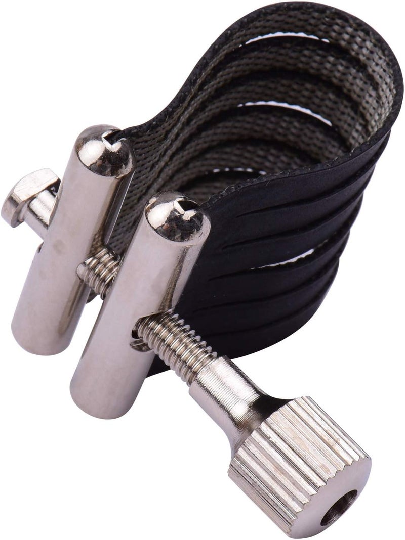 ROYHH Saxophone Ligature Compact Durable Sax Ligature for Alto Saxophone Metal Mouthpiece - Image 4
